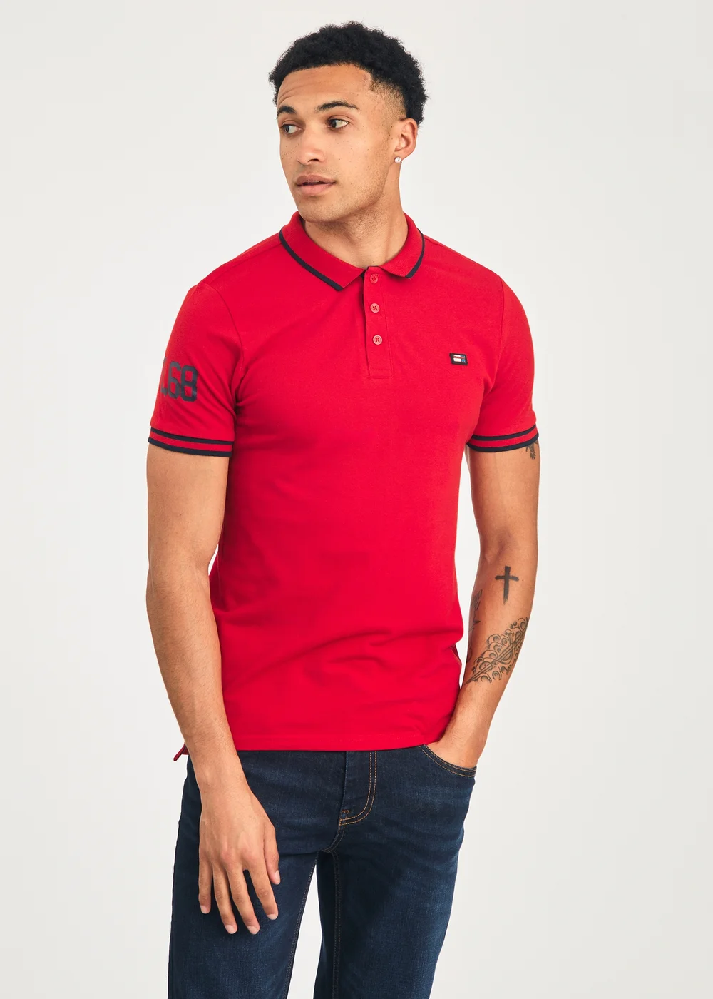 Tokyo Laundry Navy 2-Pack Cotton Short Sleeve Button-Up Polo Shirt - 2XL Image 4