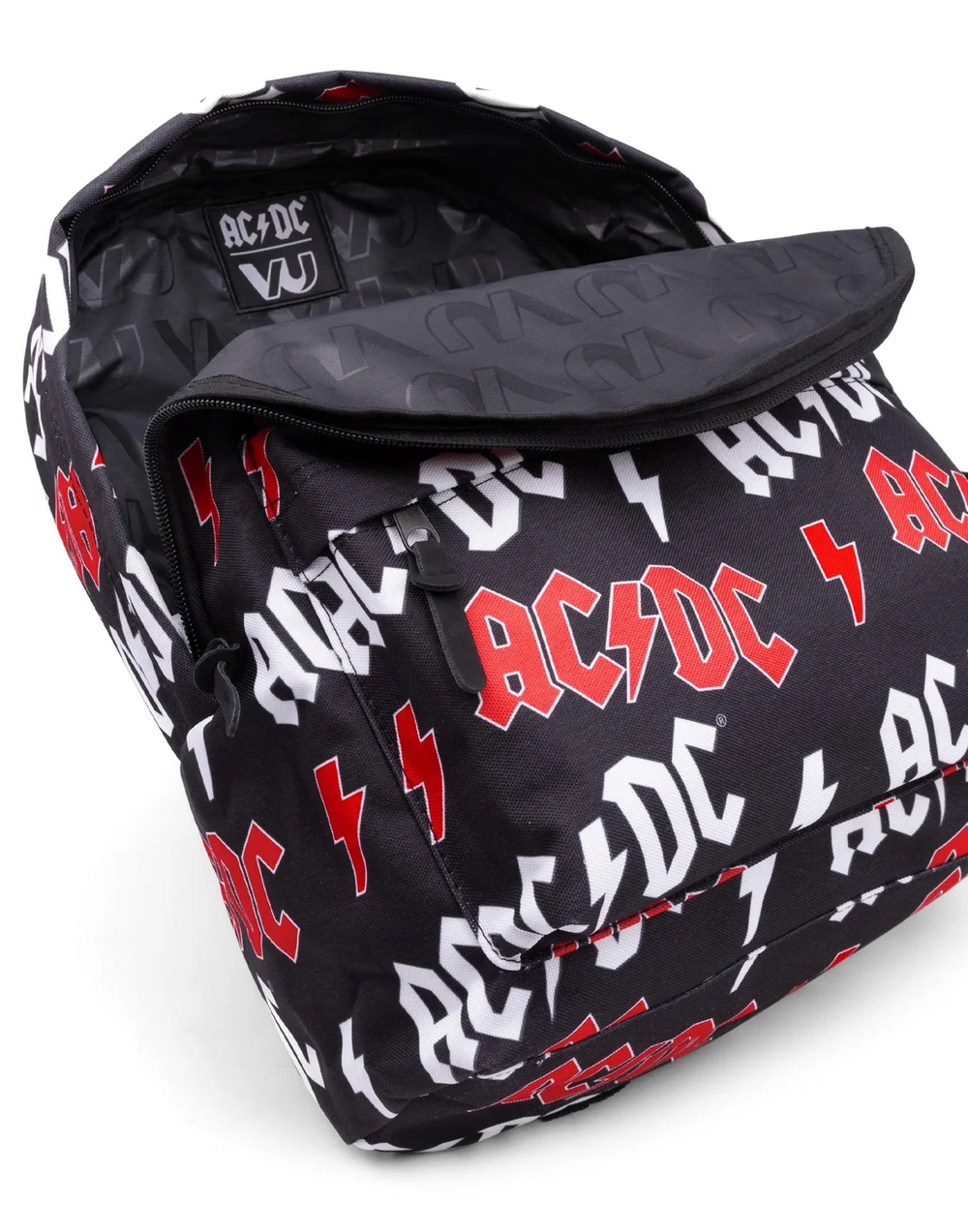 AC/DC Lightning Black Backpack - One Size Image 4