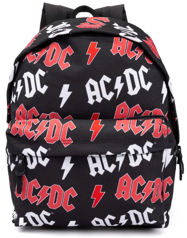 AC/DC Lightning Black Backpack