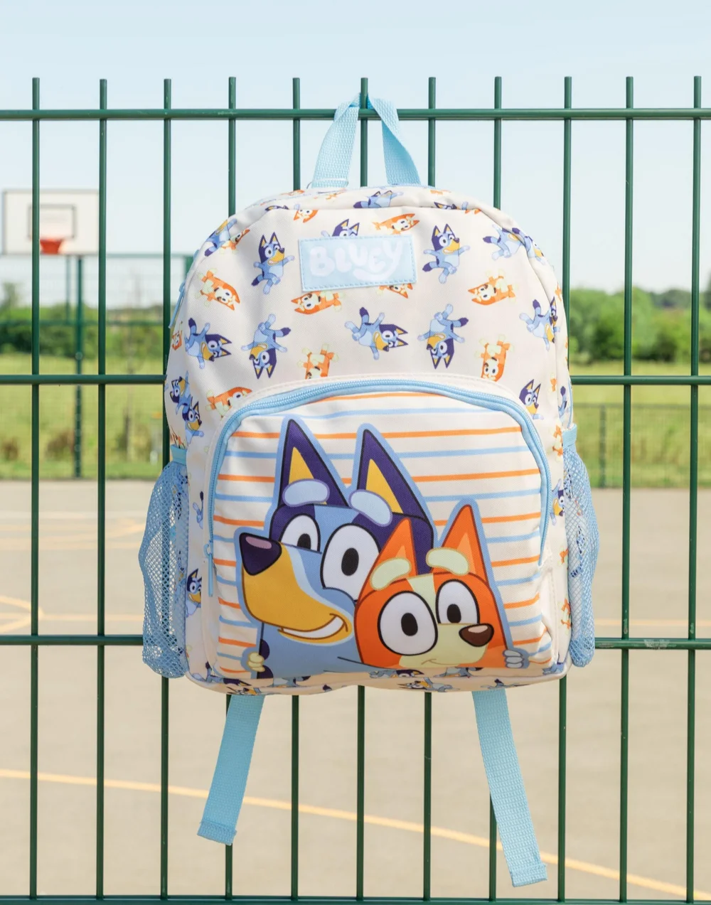 Vanilla Underground Bluey & Bingo Printed Kids Beige/Blue Backpack - One Size Image 2