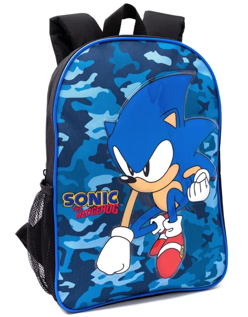 Vanilla Underground Sonic The Hedgehog 4 Piece Backpack Set - One Size Image 2