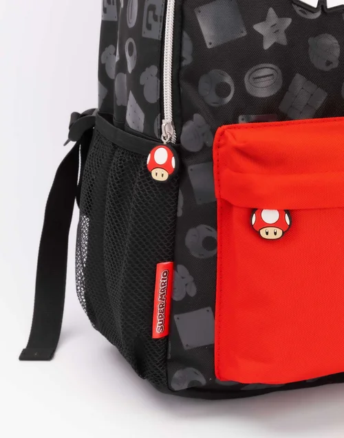 Vanilla Underground Super Mario All Over Print Backpack - One Size Image 5