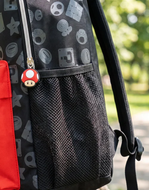 Vanilla Underground Super Mario All Over Print Backpack - One Size Image 4