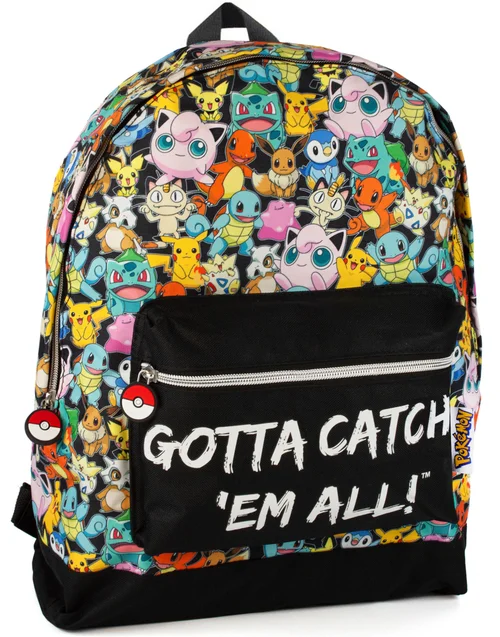 Vanilla Underground Pokemon Gotta Catch Em All Large Backpack - One Size Image 2