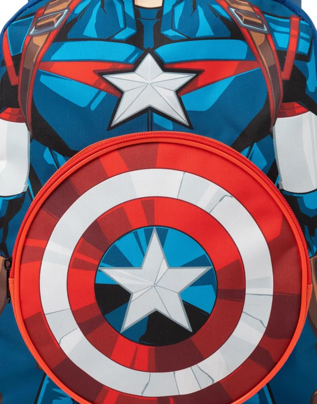 Marvel Blue Backpack 4 Piece Set