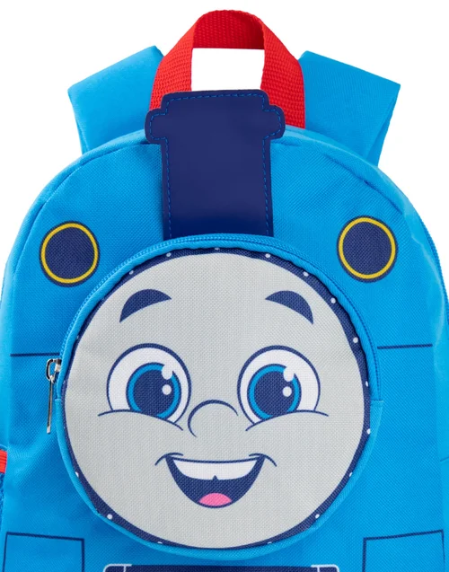 Vanilla Underground Thomas and Friends 3D Face Pocket Kids Blue Backpack - One Size Image 3