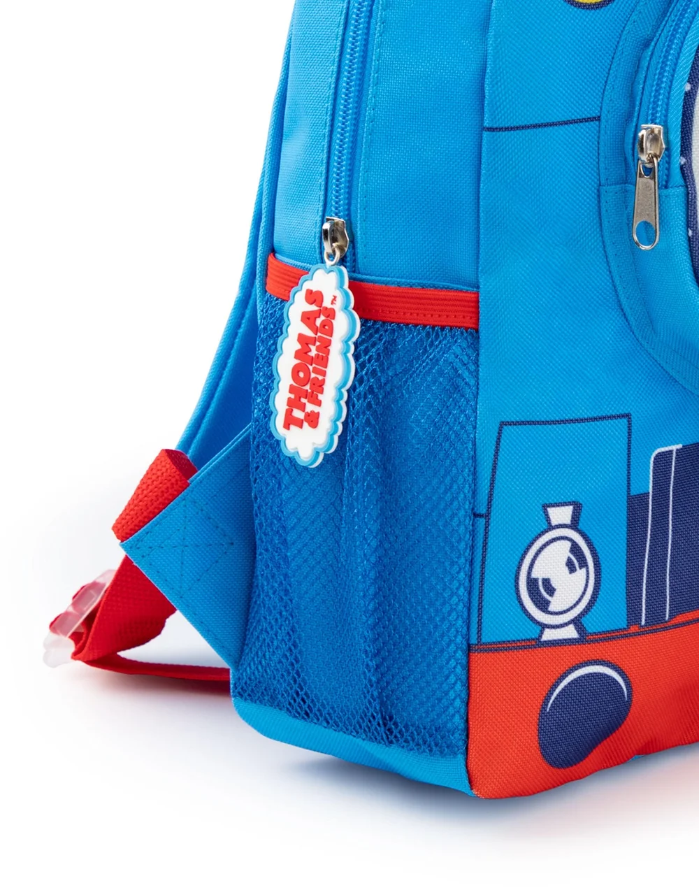 Vanilla Underground Thomas and Friends 3D Face Pocket Kids Blue Backpack - One Size Image 5