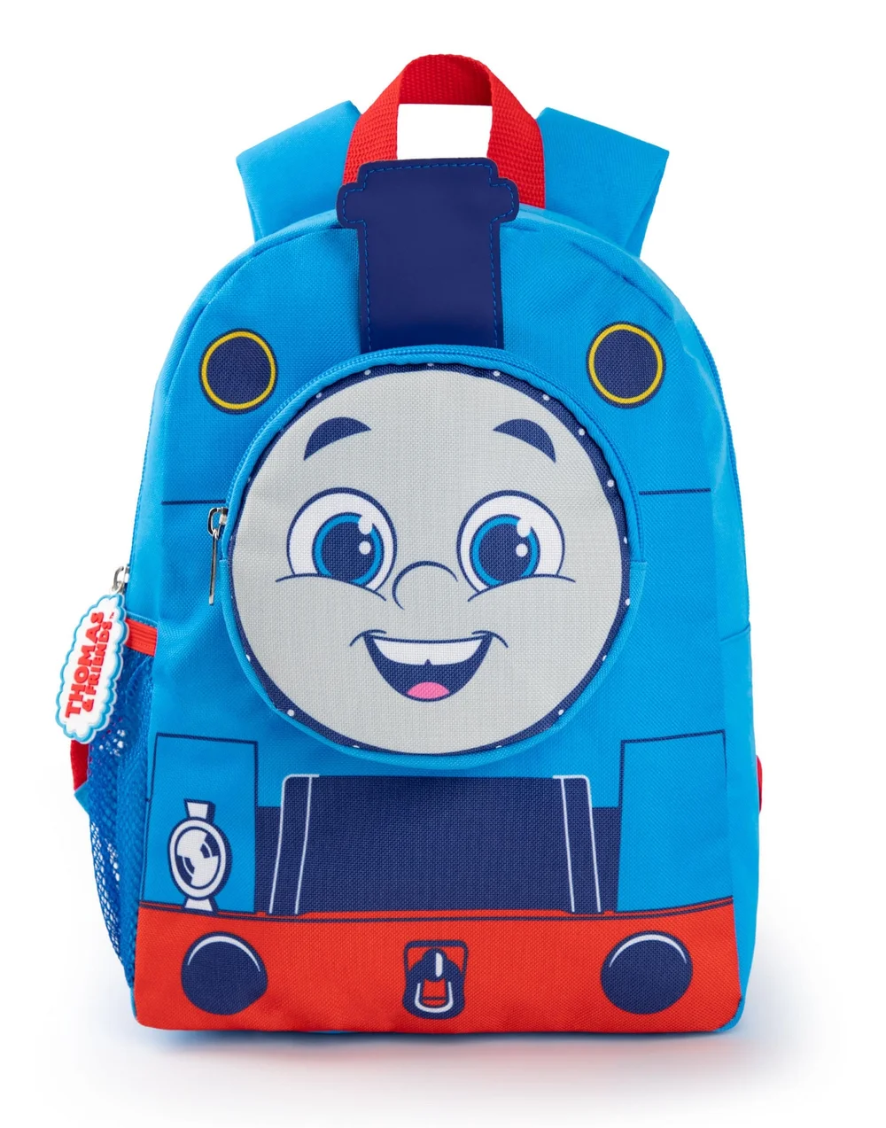 Vanilla Underground Thomas and Friends 3D Face Pocket Kids Blue Backpack - One Size Image 2