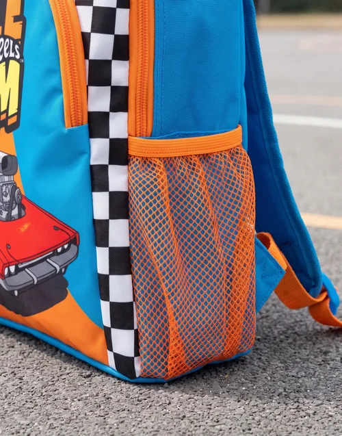 Vanilla Underground Hot Wheels Race Team Blue/Orange Backpack - One Size Image 3