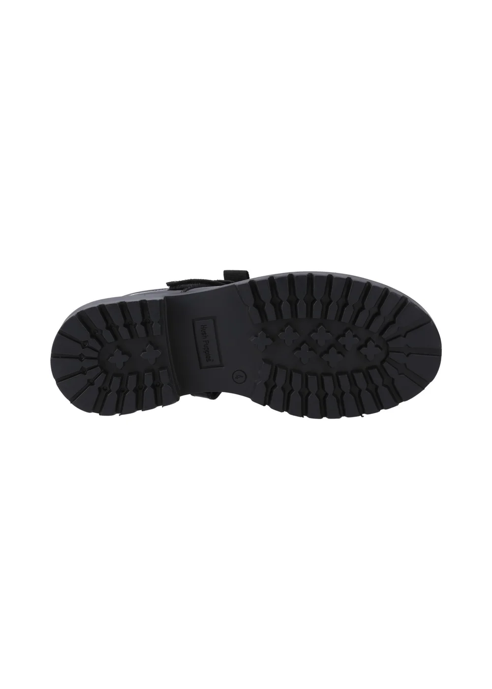 Hush Puppies Black Astrid Bow Patent Senior - 5 Image 4