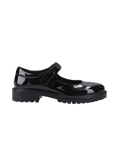 Hush Puppies Black Astrid Bow Patent Senior - 5 Image 1