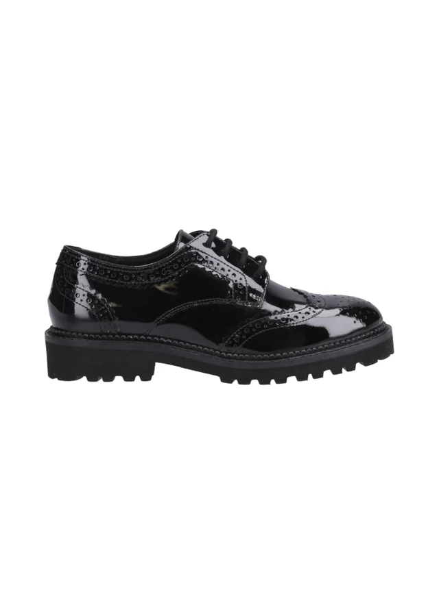 Hush Puppies Gabi Lace Up Patent Senior
