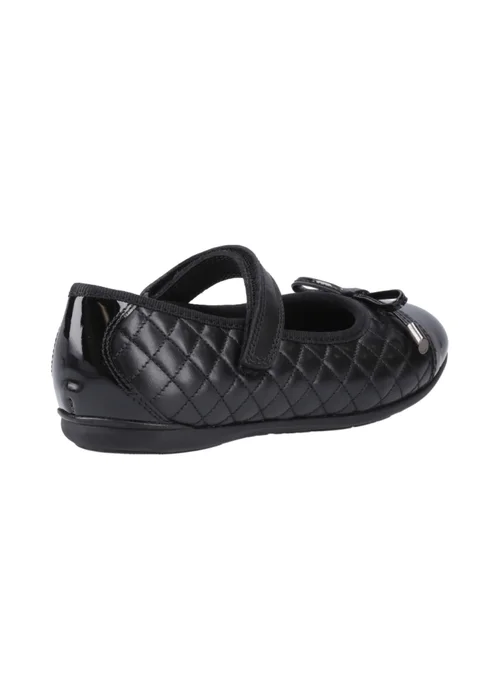 Hush Puppies Black Lottie Quilt Ballerina Junior - 13 Infants Image 3