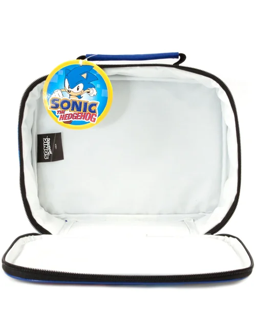 Sonic The Hedgehog Retro Style Gaming Lunch Bag - One Size Image 3