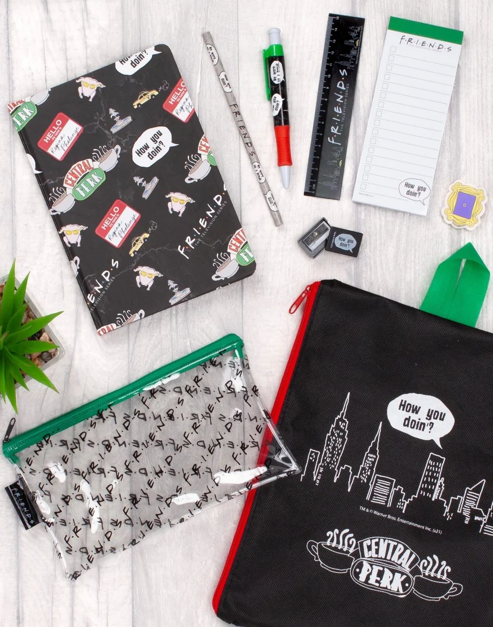 Vanilla Underground Friends Bumper Stationery Wallet Set - One Size Image 2