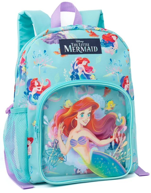 Vanilla Underground Disney Little Mermaid Kids Blue Backpack