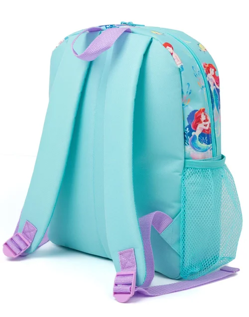 Vanilla Underground Disney Little Mermaid Kids Blue Backpack - One Size Image 3