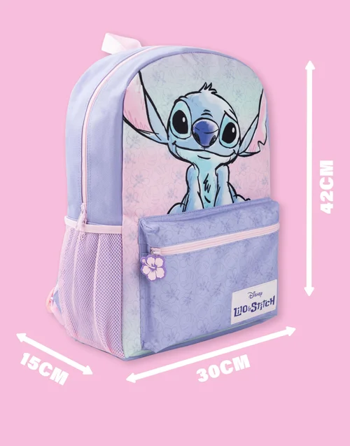 Vanilla Underground Disney Stitch Kids Purple Backpack - One Size Image 6