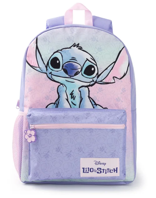 Vanilla Underground Disney Stitch Kids Purple Backpack - One Size Image 2