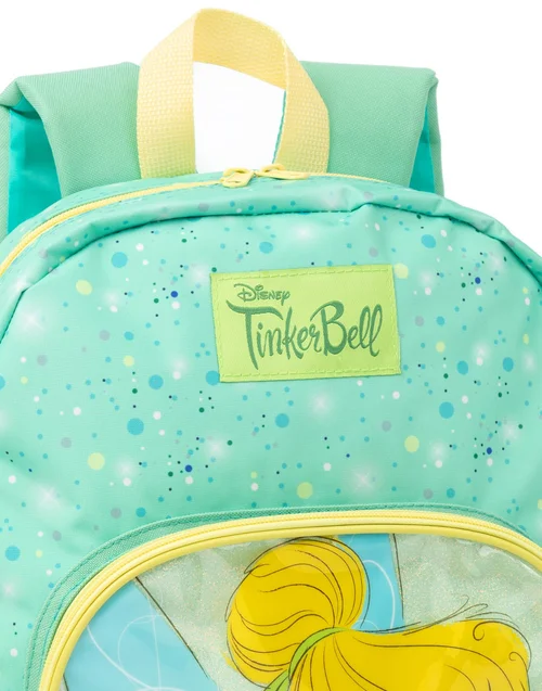 Vanilla Underground Disney Tinkerbell Kids Green Backpack - One Size Image 5