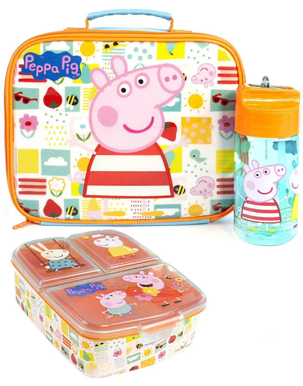 Vanilla Underground Peppa Pig Lunch Bag Set - One Size Image 1