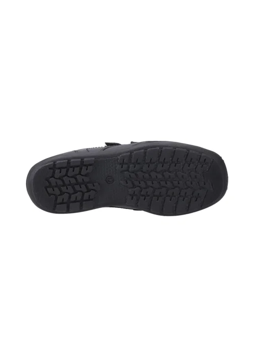 Hush Puppies Black Maddox Junior Touch Fastening Shoe - 1 Infants Image 4