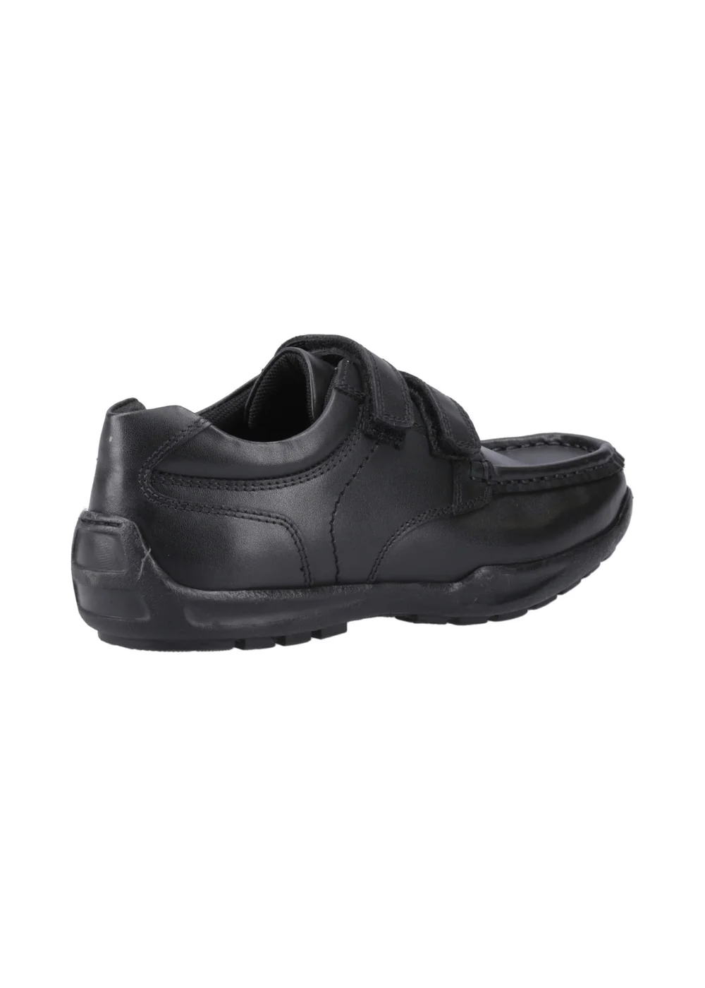 Hush Puppies Black Maddox Junior Touch Fastening Shoe - 1 Infants Image 3