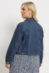 Yours Curve Indigo Blue Denim Jacket - 14 Image 4