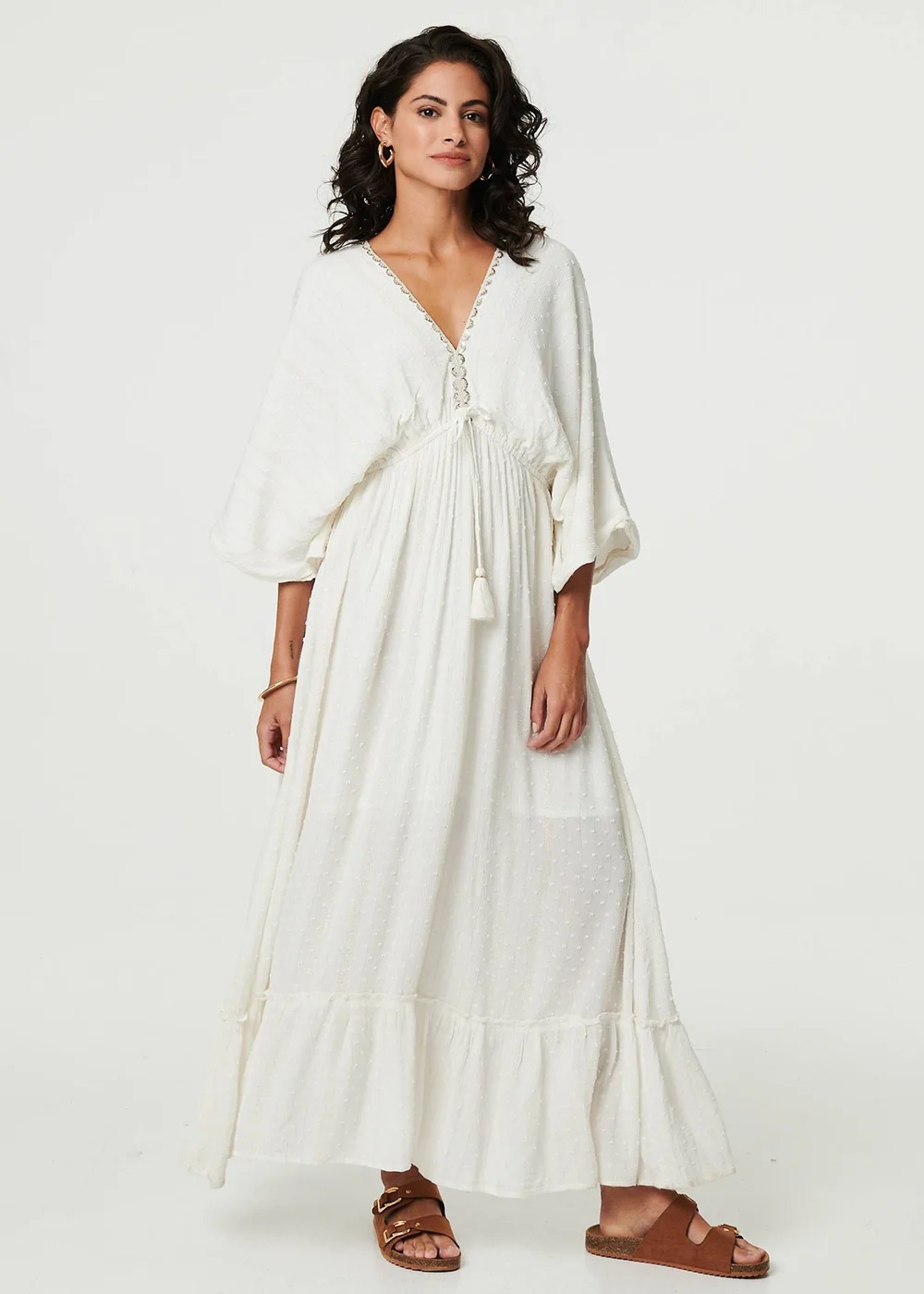 empire waist kaftan dress EMPIRE WAIST KAFTAN DRESS|| cutting and stitching|| Greek style kaftan||
