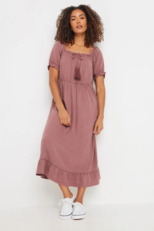 pink acid wash dress Candy Pink Acid Washed Dress Small/Medium (Sizes 6-10)