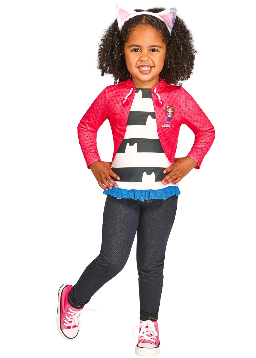 Gabbys Dollhouse Gabby Top & Headband (3-8 Years) - 3-4 Yrs Image 1