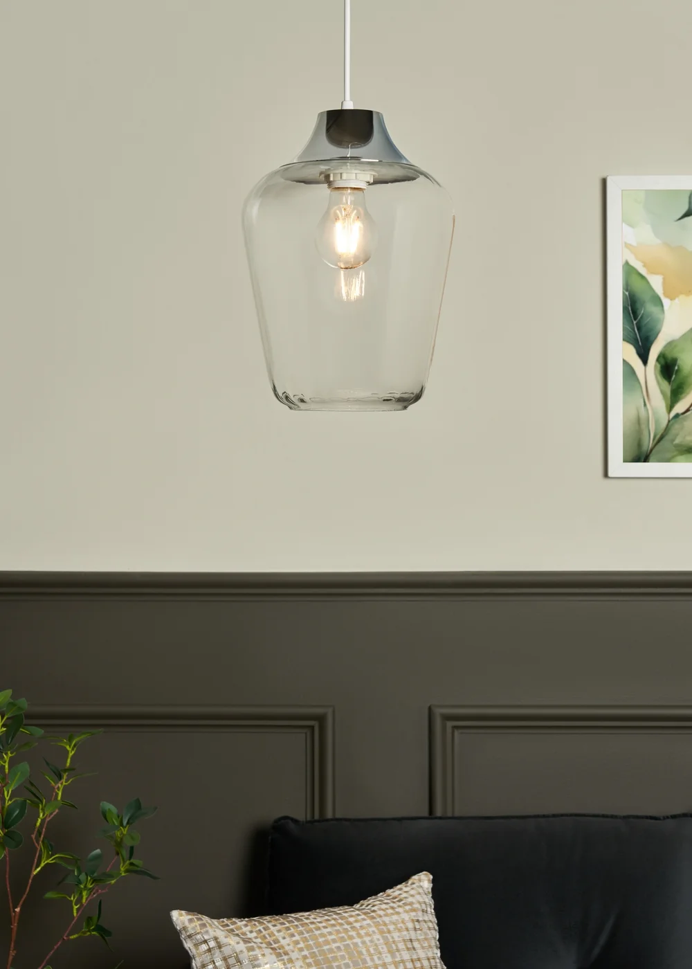 INLIGHT AMERE Easyfit Glass Clear (28cm x 20cm) - One Size Image 1