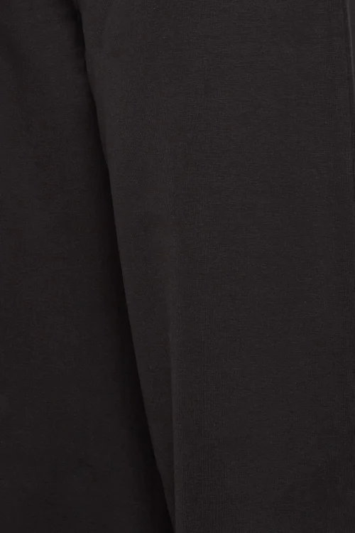 M&Co Black Wide Leg Yoga Pants - 12/L31 Image 5