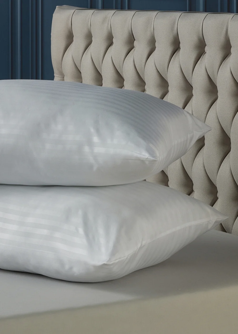 Downland White Hotel Collection Pillow Pair Image 2
