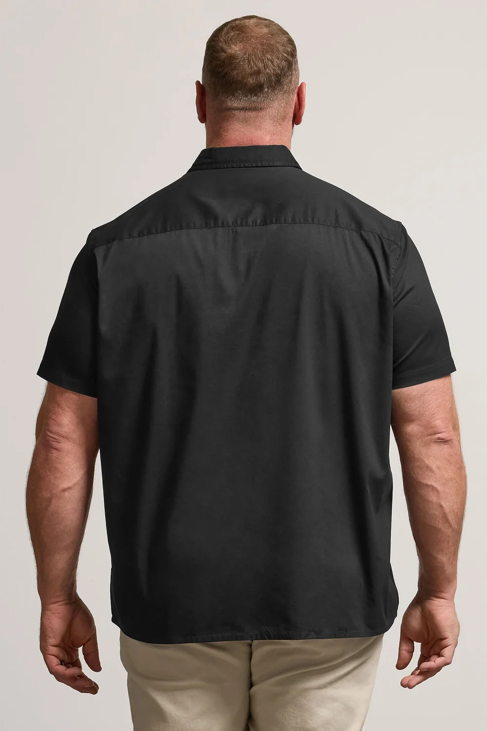 BadRhino Black Stretch Short Sleeve Shirt - Large Image 3