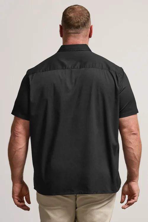 BadRhino Black Stretch Short Sleeve Shirt - Large Image 3