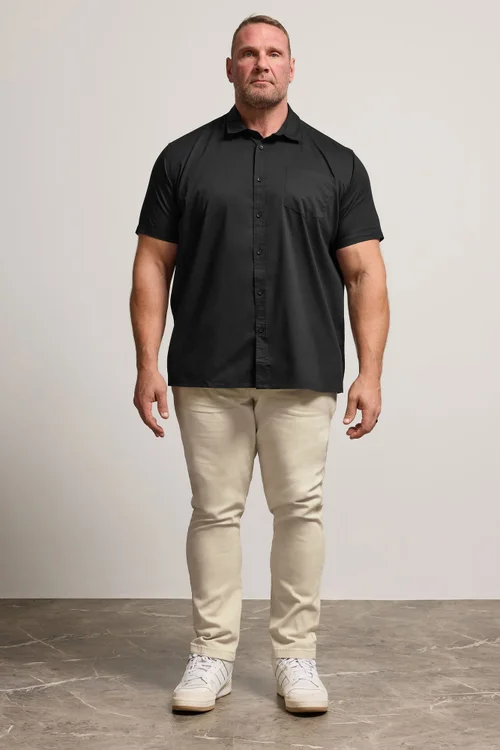 BadRhino Black Stretch Short Sleeve Shirt - Large Image 2