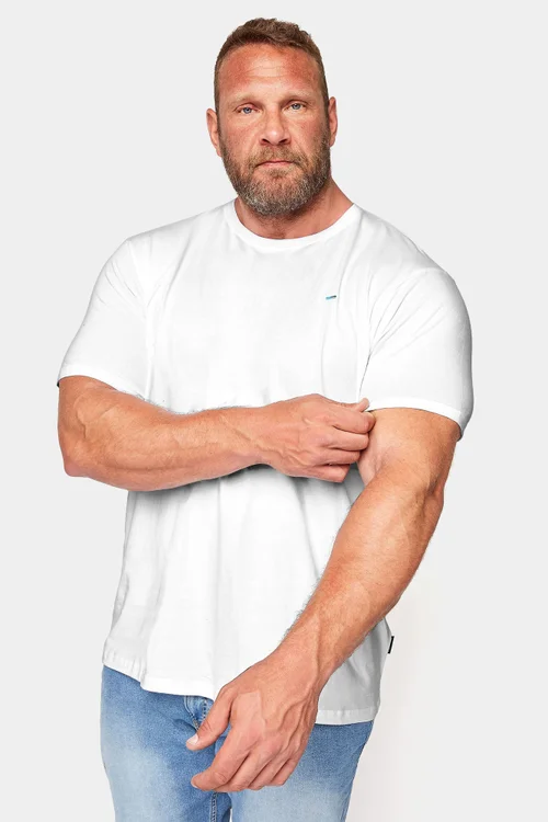 BadRhino 5 Pack White Core T-Shirts - 4XL Image 2