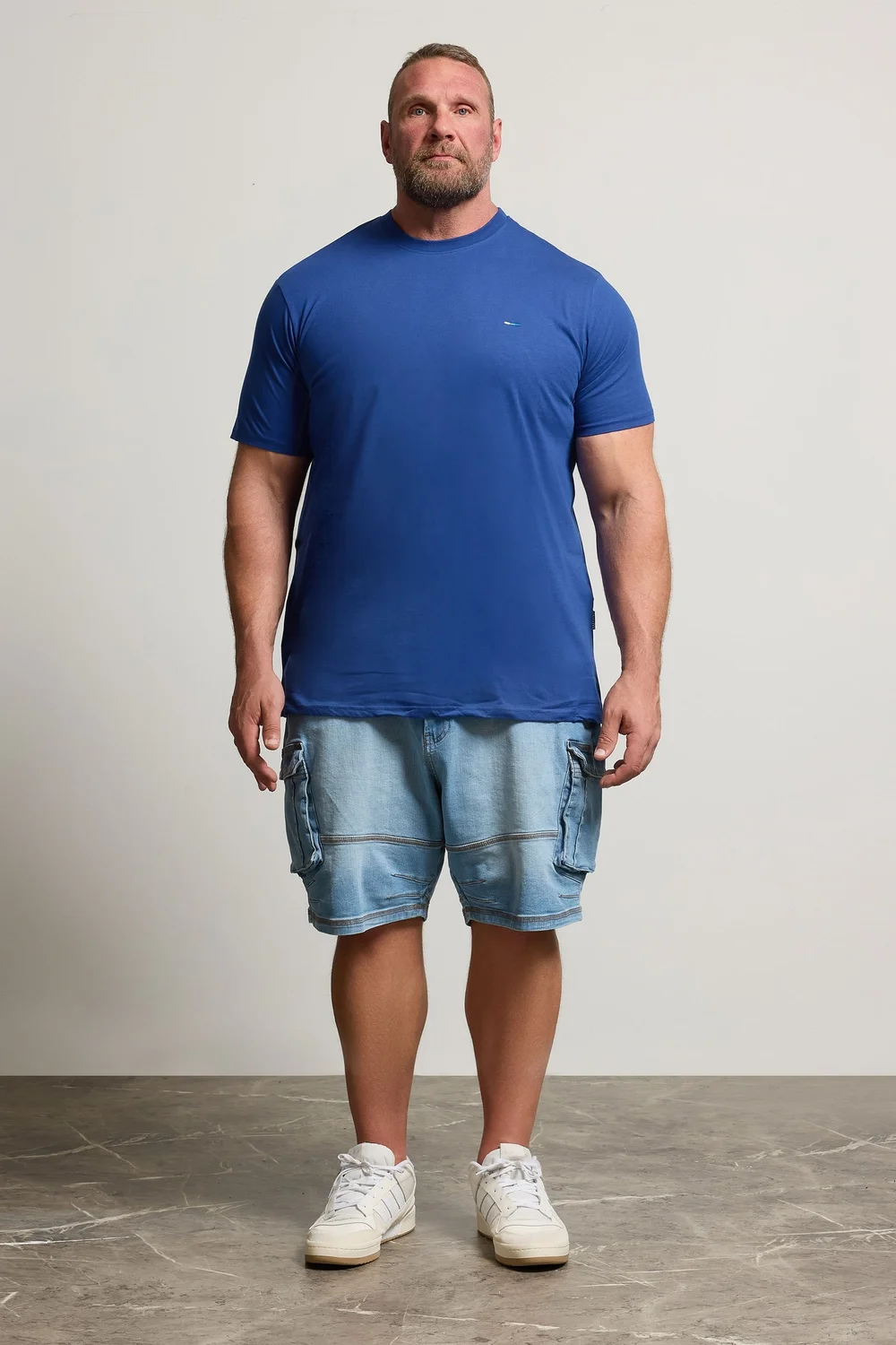 BadRhino 5 Pack Blue & Black Core T-Shirts - 3XL Image 3
