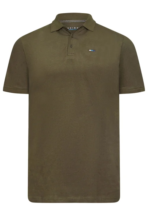 BadRhino Black/Navy Blue/Khaki Green 3 Pack Core Polo Shirts - 5/6 XL Image 4