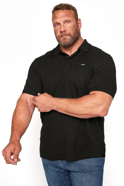BadRhino Black Core Polo Shirt - 7/8 XL Image 1