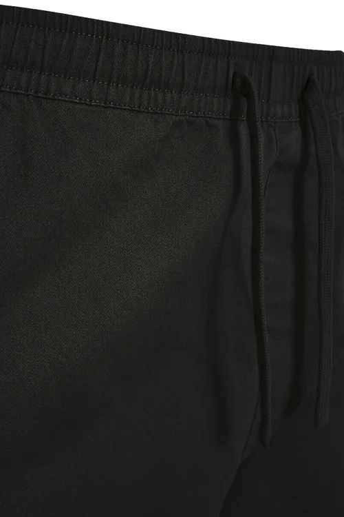 BadRhino Black Stretch Elasticated Waist Chino Shorts - 4XL Image 5