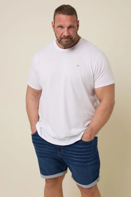 BadRhino Indigo Blue Knitted Denim Shorts - 58 Image 1
