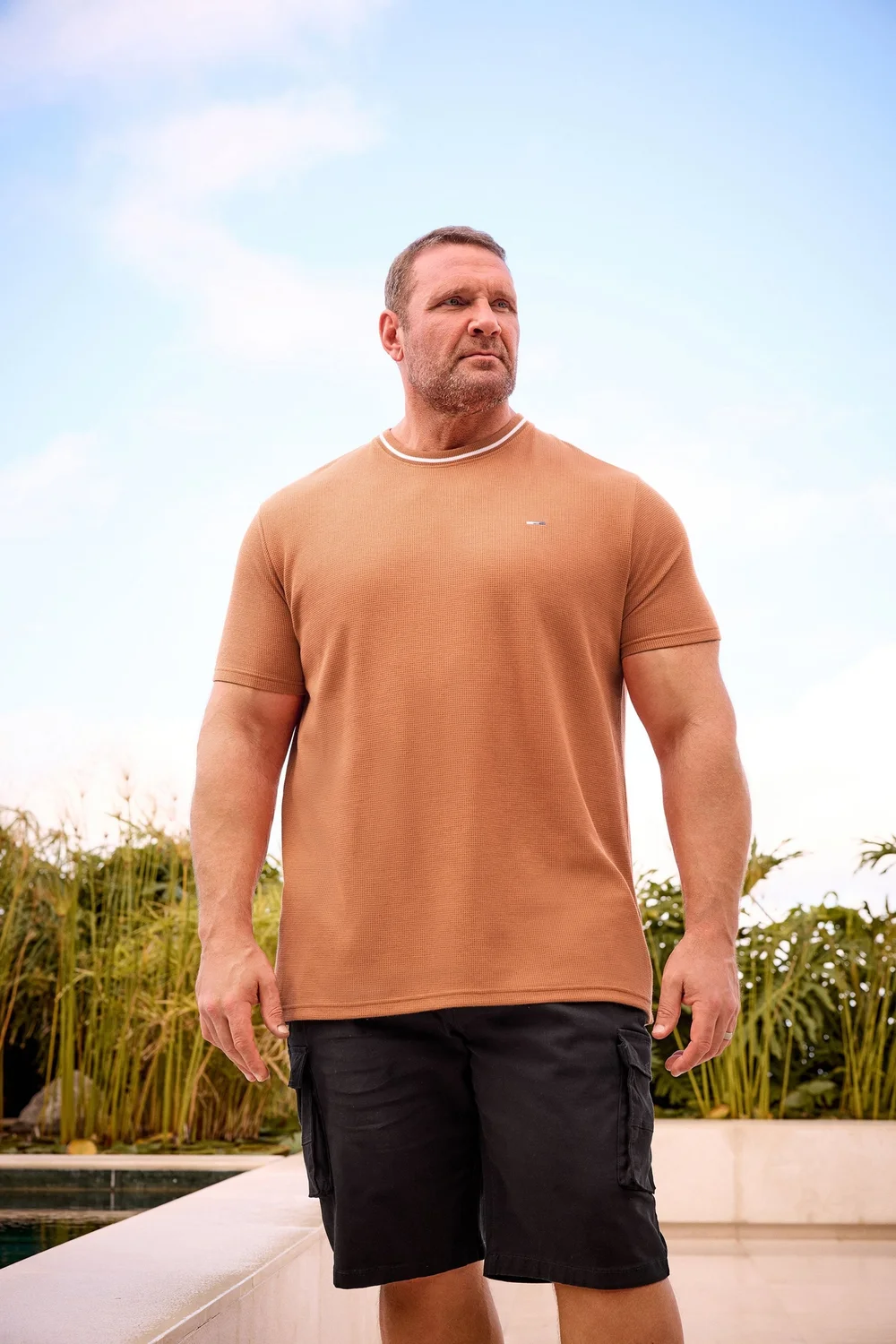 BadRhino Black Stretch Cargo Shorts - 56 W Image 1