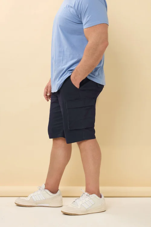 BadRhino Navy Blue Stretch Cargo Shorts - 52 W Image 5