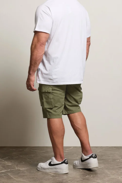 BadRhino Khaki Green Stretch Cargo Shorts - 58 W Image 4