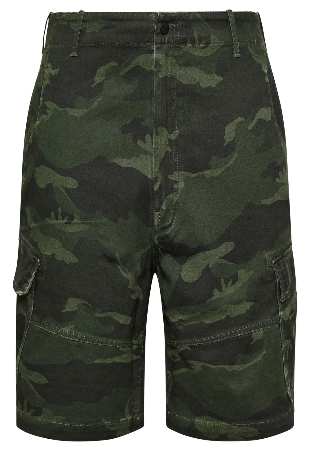 BadRhino Big & Tall Green Camo Cargo Shorts - 44 W Image 5