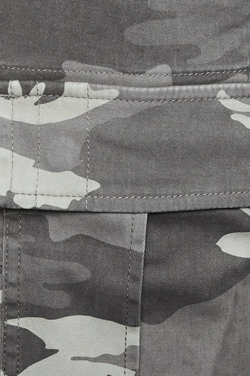 BadRhino Grey Camo Cargo Shorts - 48 Image 5