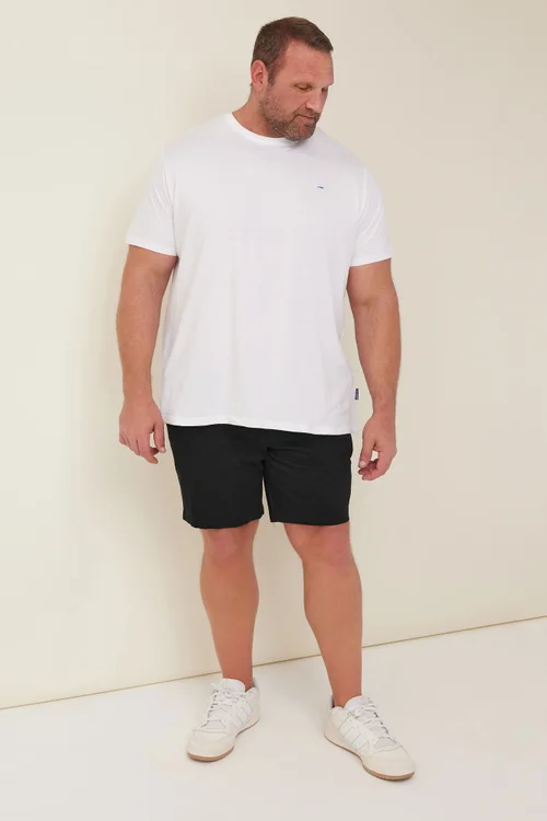 BadRhino Big & Tall Black Stretch Chino Shorts - 40 W Image 3