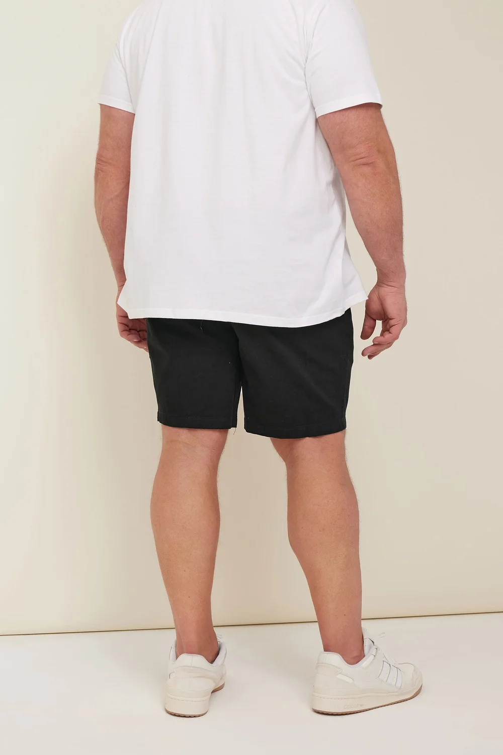 BadRhino Big & Tall Black Stretch Chino Shorts - 40 W Image 4